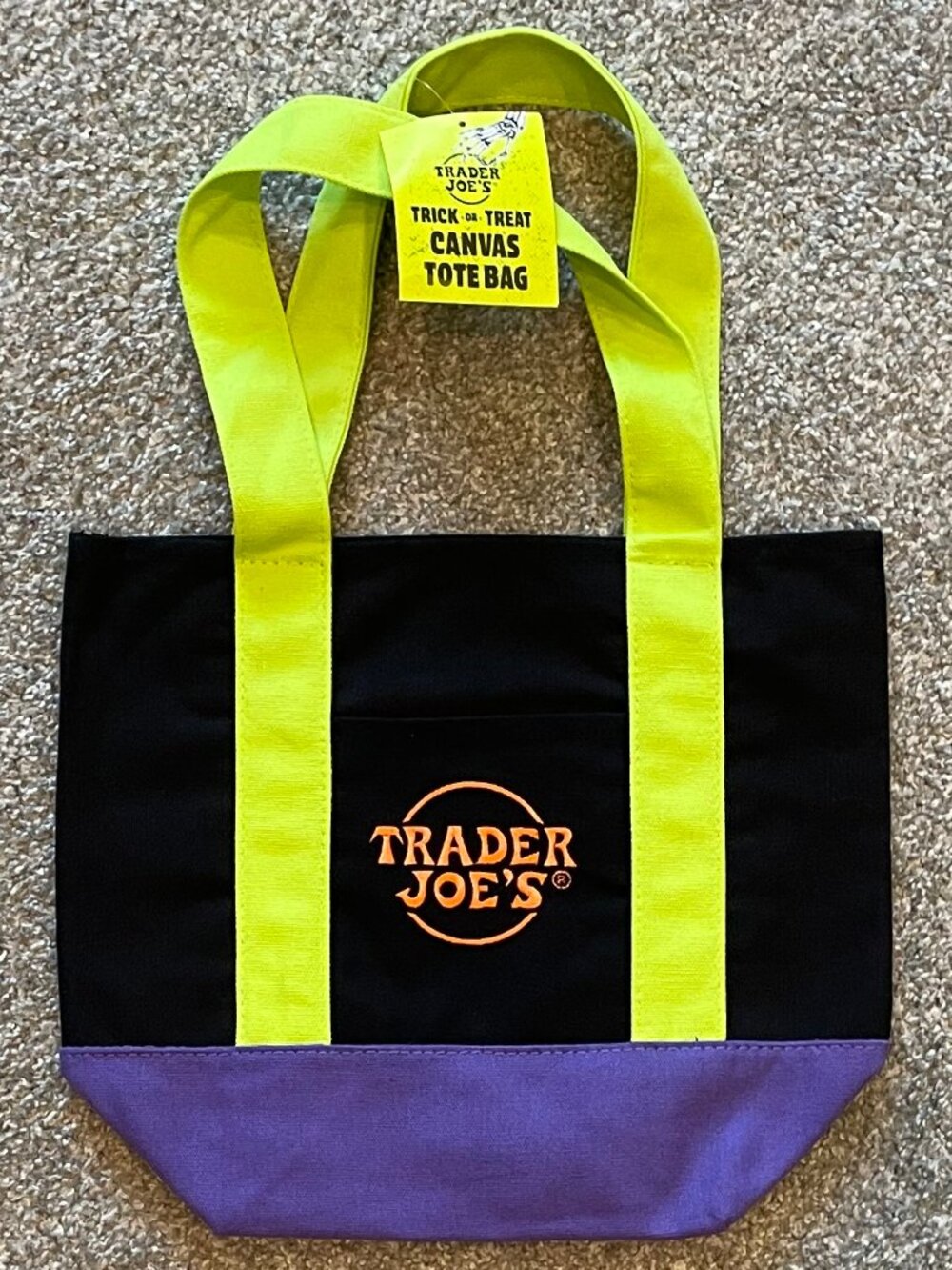 Trader Joe's Mini Trick or Treat Bag - Multi-colored (NWT)